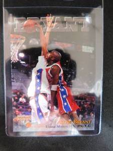 lot 174 image: 1996 Basketball Rookies Kobe Bryant Rookie Card #15 HOFer Mint Condition
