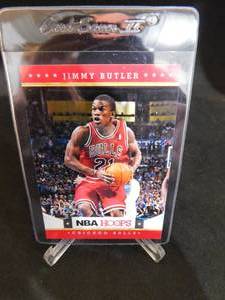 lot 175 image: 2012 NBA Hoops Jimmy Butler Rookie Card #249 Mint Condition