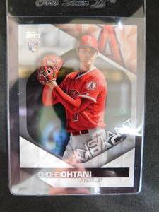 lot 180 image: 2018 Topps Instant Impact Shohei Ohtani Rookie Card #II-7 Mint Condition