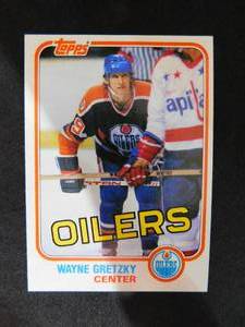 lot 200 image: 1981 Topps Wayne Gretzky #16 HOFer Near Mint Condition