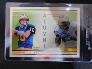 lot 204 image: 2009 Topps Magic Alumni Tom Brady #AD-BE Mint Condition