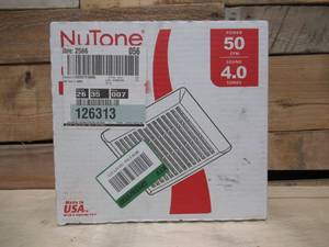 lot 33 image: NuTone 50 CFM CeilingWall Mount Bathroom Exhaust Fan