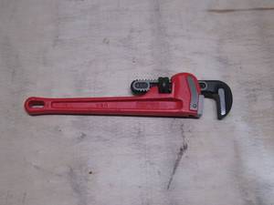 lot 43 image: RIDGID 14 in. Heavy-Duty Straight Pipe Wrench