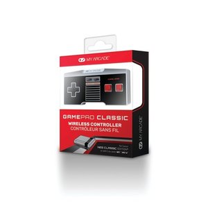 lot 109 image: My Arcade GamePad Classic Non-Wired Controller for the NES Classic Edition Gaming System & Wii, dreamGEAR