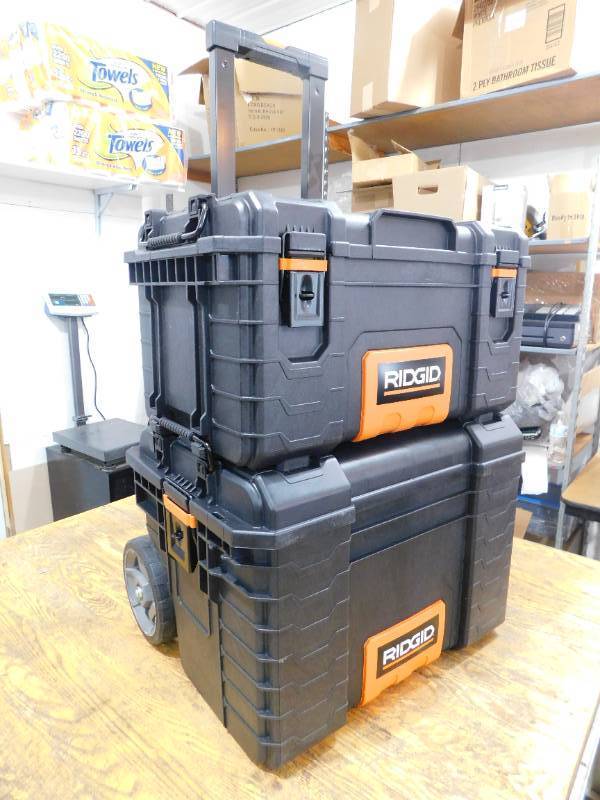 22 in. Pro Gear Cart Tool Box in Black