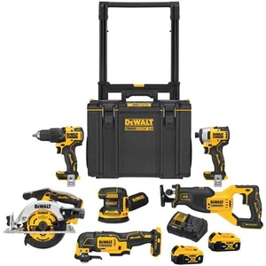 NEW - DEWALT 20-Volt MAX Lithium-Ion Cordless Combo Kit (6-Tool)