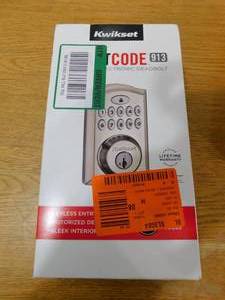 Kwikset SmartCode 913 Satin Nickel Single Cylinder Electronic Deadbolt Featuring SmartKey Security