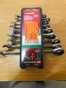 Husky Ratcheting SAE Combination Wrench Set