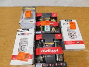 Assorted Deadbolt & door lock lot