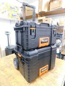 RIDGID 22 in. Pro Gear Cart Tool Box in Black