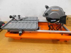 RIDGID 9 Amp Corded 7 in. Wet Tile Saw