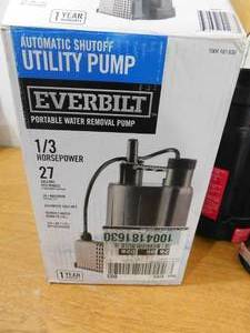 Everbilt 13 HP Automatic Utility Pump