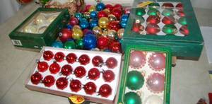 Vintage and Modern Ornaments