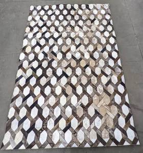 lot 111 image: Spectacular Ben Soleimani for Restoration Hardware Link Cowhide 6x9 Area Rug - 6x9