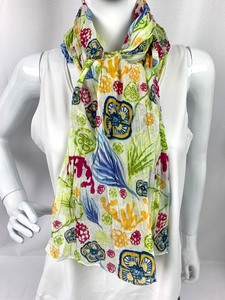 lot 49 image: Three Fashion Scarves - Met Museum, Judith McGrann and More