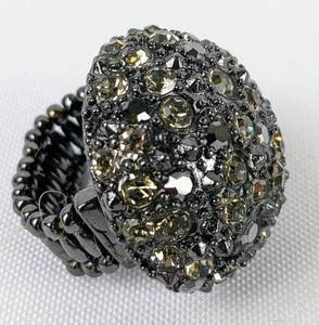 lot 127 image: 4 Multi-Chain Necklaces & Fashion Ring - Glam Galore