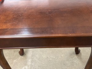 lot 155 image: Rectangular Mahogany Side Table