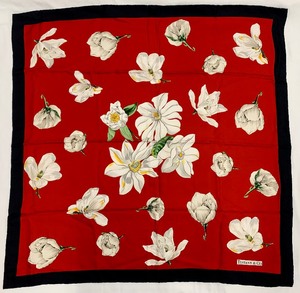 lot 63 image: Two Vintage Silk Tiffany & Co. Scarves 1999