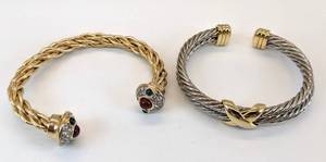 lot 82 image: Dressy Lot of 3 Bracelets (One in Box) and 2 New Rings