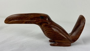 lot 57 image: Vintage Wooden Teak Toucans