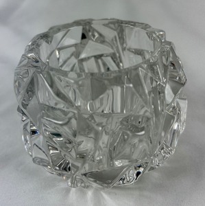lot 153 image: Tiffany & Co. Crystal Tea Light Holders
