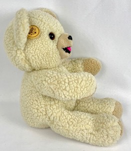lot 95 image: Vintage 1986 Russ Teddy Bear Snuggle - Fabric Softener Mascot 15 Tall