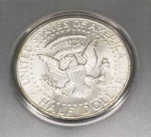 1964 KENNEDY HALF DOLLAR AU-UNC