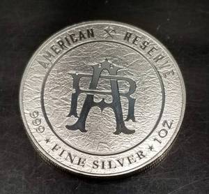 1 TROY OZ .999 FINE SILVER US MINED & MINTED AMERICAN RESERVE