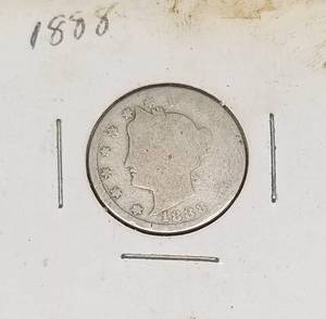 GROUP OF 5 US LIBERTY NICKELS AS PICTURED