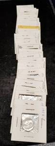 GROUP OF 34 US SILVER ROOSEVELT DIMES MANY BU