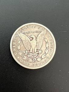lot 9 image: 1898 Morgan Silver Dollar (S)