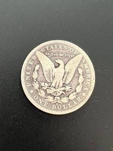 lot 10 image: 1896 Morgan Silver Dollar (O)