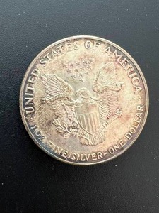 lot 19 image: 1987 Walking Liberty Silver Dollar