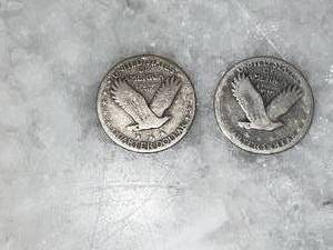 lot 33 image: United States Walking Liberty Quarter Lot
