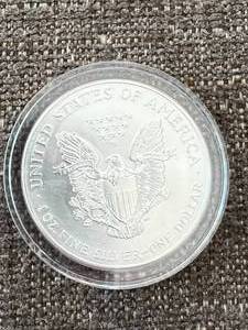 lot 71 image: 2002 United States Walking Liberty Silver Dollar