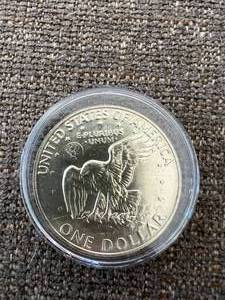 lot 77 image: 1974 United States Eisenhower One Dollar Coin (S)