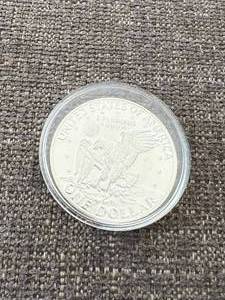 lot 80 image: 1973 United States Eisenhower Dollar Coin (S)