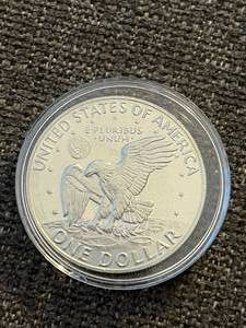 lot 82 image: 1973 United States Eisenhower Dollar Coin (S)