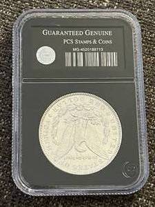 lot 96 image: 1897 United States Morgan Silver Dollar
