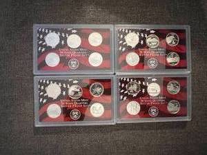 lot 117 image: Silver Proof Set 50 State Quarters