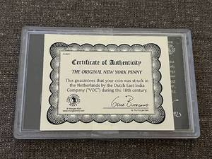lot 118 image: The Original New York Penny