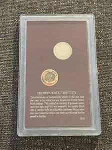 lot 122 image: United States 1800s  Rare Coin Collection