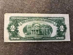 lot 139 image: 1928 F Two Dollar Red Seal Silver Certificate