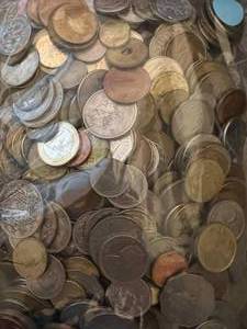 lot 160 image: Large Mixed Bag Lot of Coins From Around the World