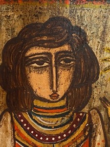 lot 28 image: Wooden Folk Art Romanian