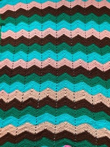 lot 161 image: Amazing Vintage Afghan