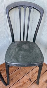 lot 136 image: 2 Hearty Resin Chairs
