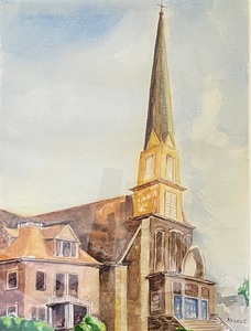 lot 112 image: Original Painting by Stanley Kronick