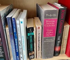 lot 106 image: Large Book Grouping (shelf not included)