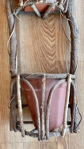 lot 133 image: Terrific Twig Decorative Wall Planter